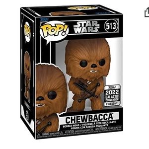 Pop! Funko Star Wars Chewbacca 2022 Galactic Convention #513